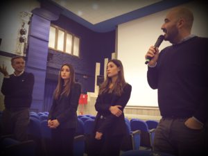 Nicola Guaglianone e Angela e Marianna Fontana 