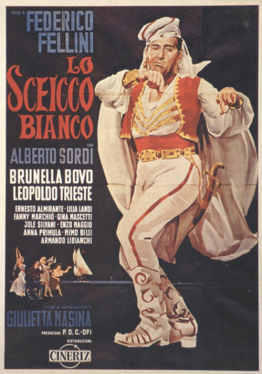 Locandina Lo sceicco bianco