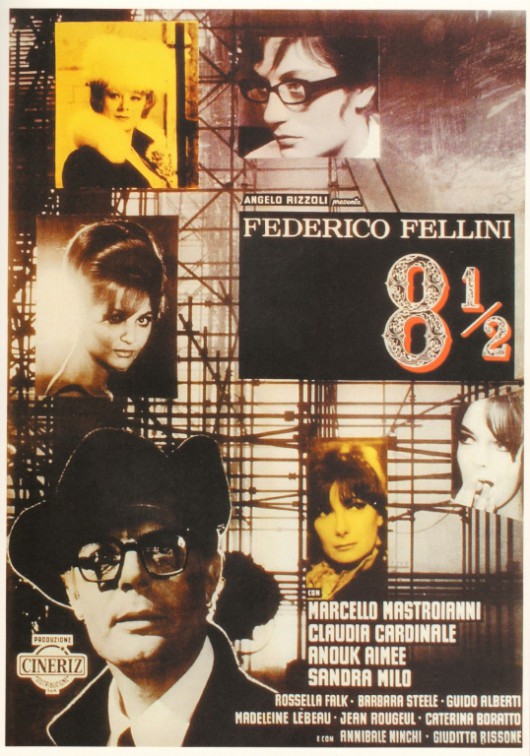 Locandina Otto e mezzo