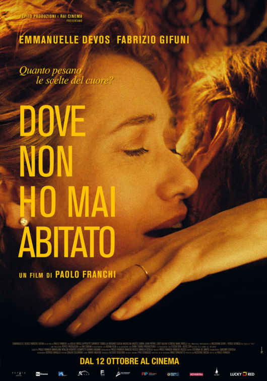 Locandina Dove non ho mai abitato